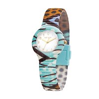 Orologio Hip Hop Donna Wax Block in Resina HWU1144